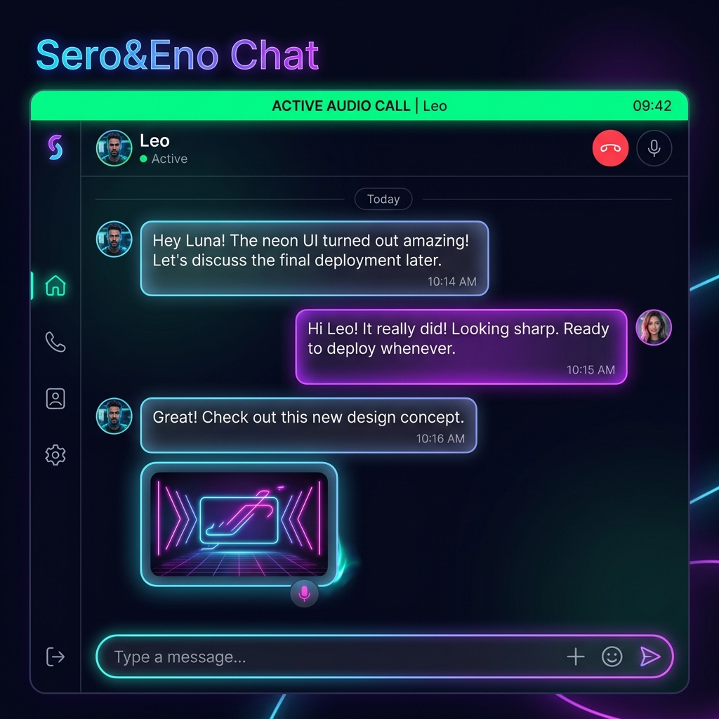 Sero&Eno Chat Görseli